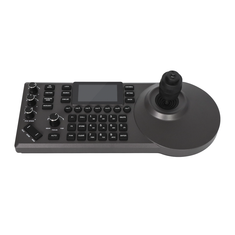 Ndi Ptz Camera Controller With Poe For Live Streaming & Broadcast - Ip Joystick For Church, Studio, And Live Events On Tiktok & Vmix 7445031454416