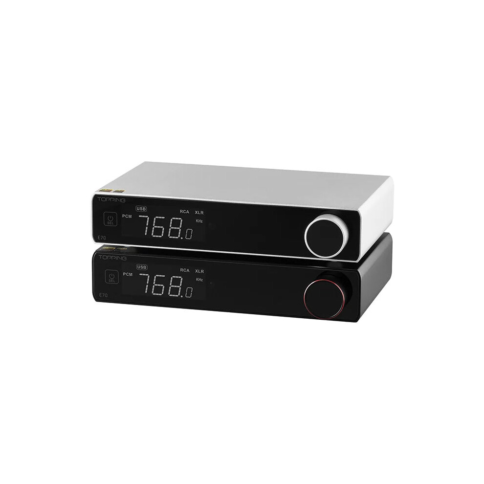 Hi-Res Audio Dac: Topping E70 With Es9028pro, Bluetooth 5.1 Ldac, Xmos Xu316, Dsd512, Pcm768khz, Rca & Xlr Outputs 313057625639