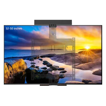 Hydraulic Gas Spring TV Wall Mount Bracket for 32-50 Inch Screens - MAM400