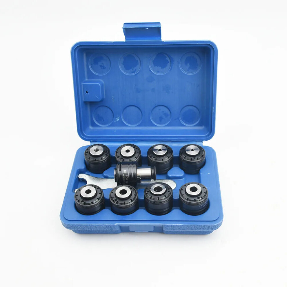 Yousailing 9-Piece Gt12 Imperial Ansi Tapping Set With Collets, Taps, And Chucks 726084073821