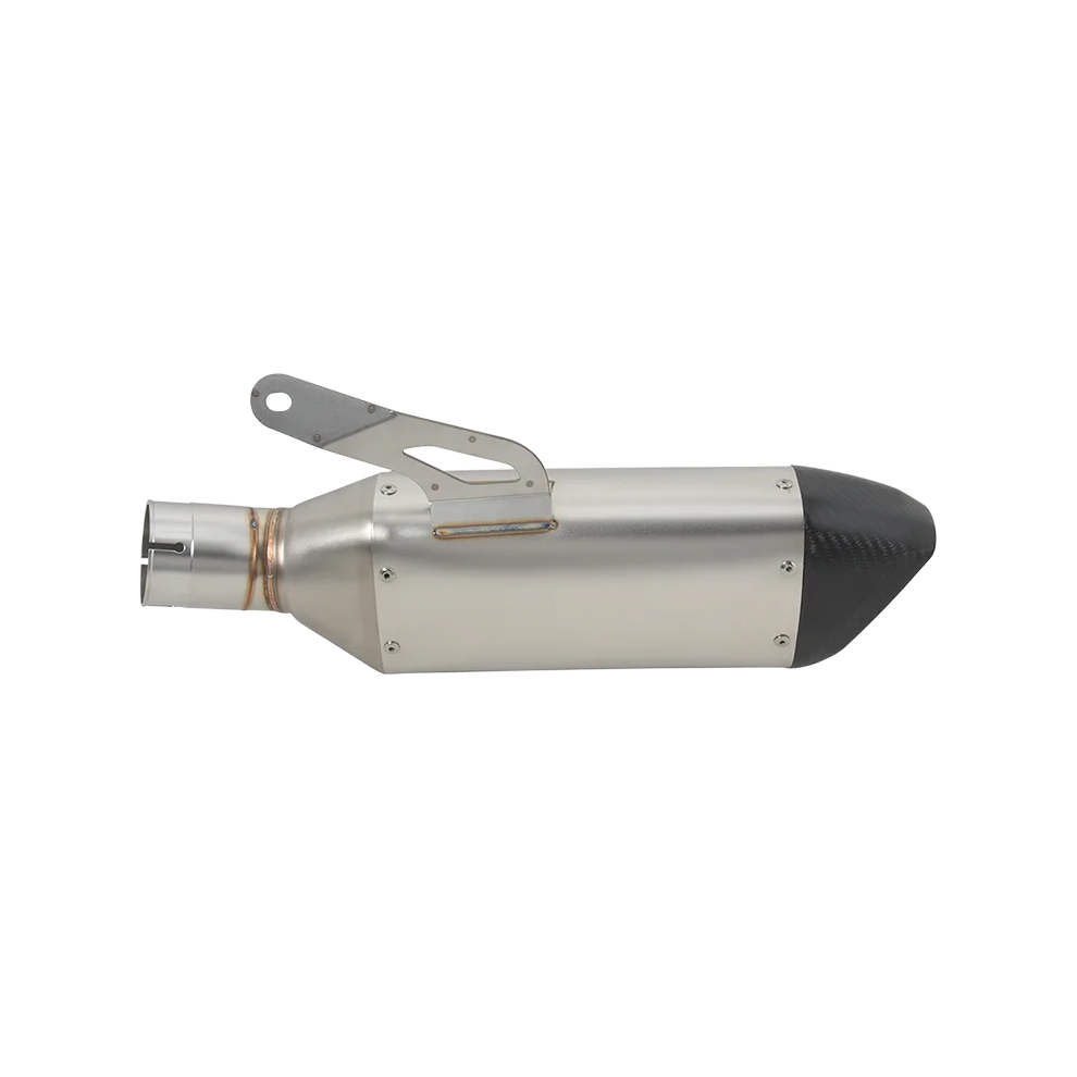 Carbon Fiber Exhaust Muffler & Mid Link Pipe For Bmw S1000rr/S1000r (2019-2023) - High-Performance Motorcycle Modification 7445041860801