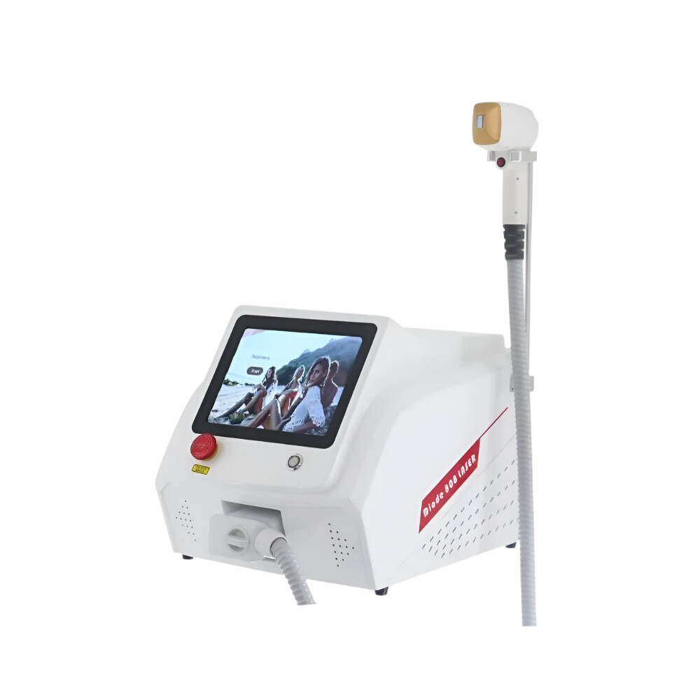 Advanced 808nm Diode Ice Laser Hair Removal Machine with 755 & 1064 Alexandrite IPL Technology for Permanent Body Hair Reduction