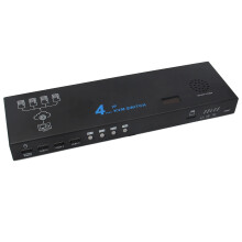 Geekworm X680 4-Port IP KVM Switch for Raspberry Pi CM4 - Open Source KVM Over IP with PiKVM V3 Support