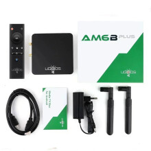 Ugoos AM6B Plus Android 9 Smart TV Box - Amlogic S922X-J, 4GB DDR4, 32GB Storage, WiFi 6, Bluetooth 5.0, 4K Set-Top Box