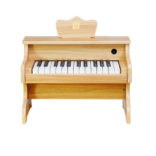 Toddler Piano with 25 Keys, Music Stand & Color-Coded Stickers - No Assembly Needed, Educational Instrument Toy