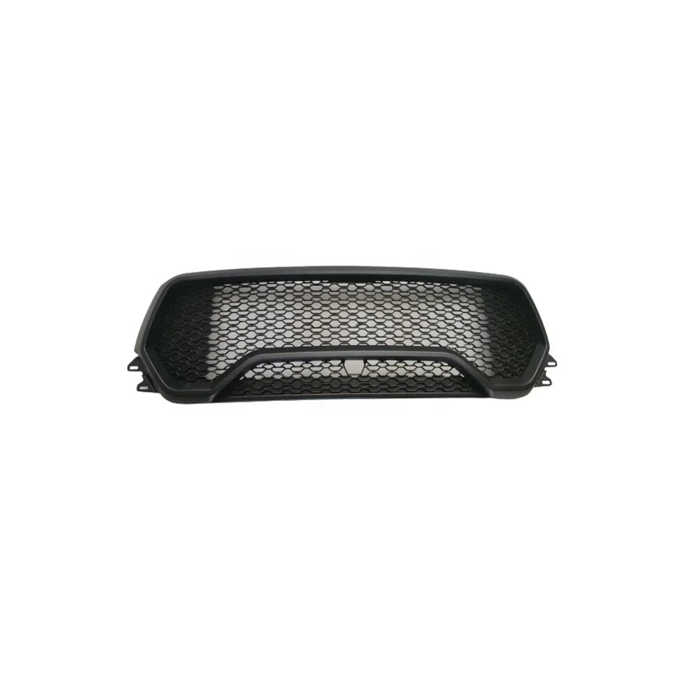 Dodge Ram 1500 Custom Front Bumper Mesh Grille - Matte Black ABS Replacement (2019-2021)