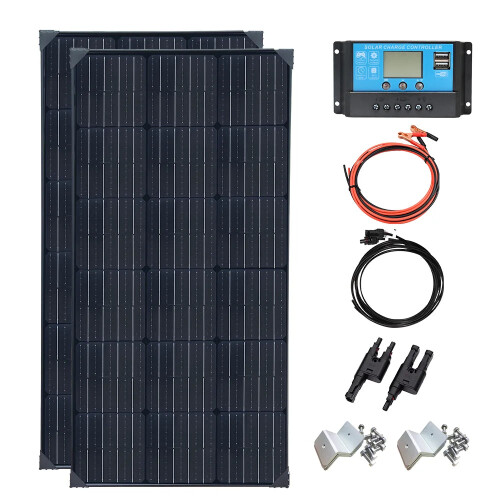 High-Efficiency 100W 12V Monocrystalline Solar Panel - I for RV & Marine Power Solutions