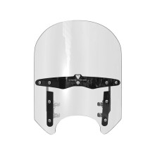 Prince Benda Black Flag 500 Indian Style Motorcycle Windshield Accessories