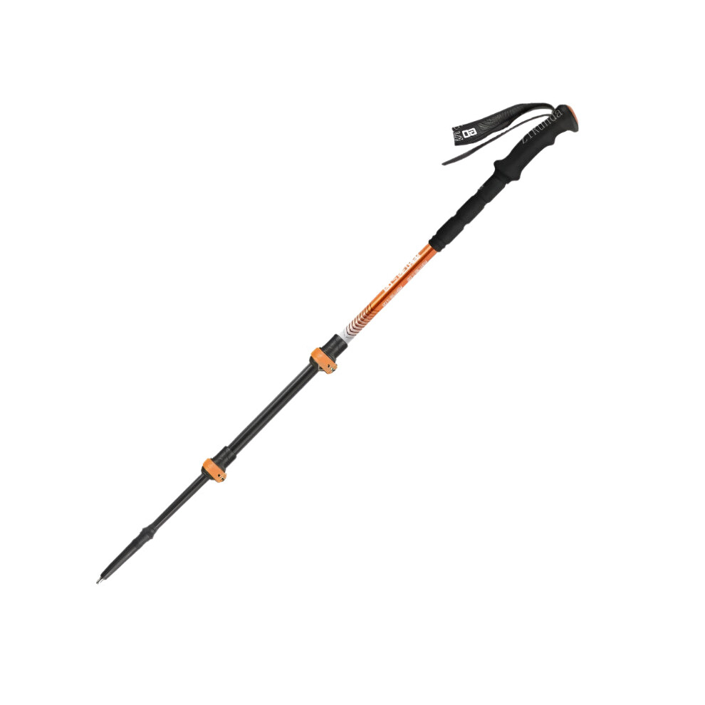 Light Ultra- Carbon Fiber Telescopic Hiking Cane - Portable Aluminum Alloy Mountaineering Crutch For Outdoor Sports