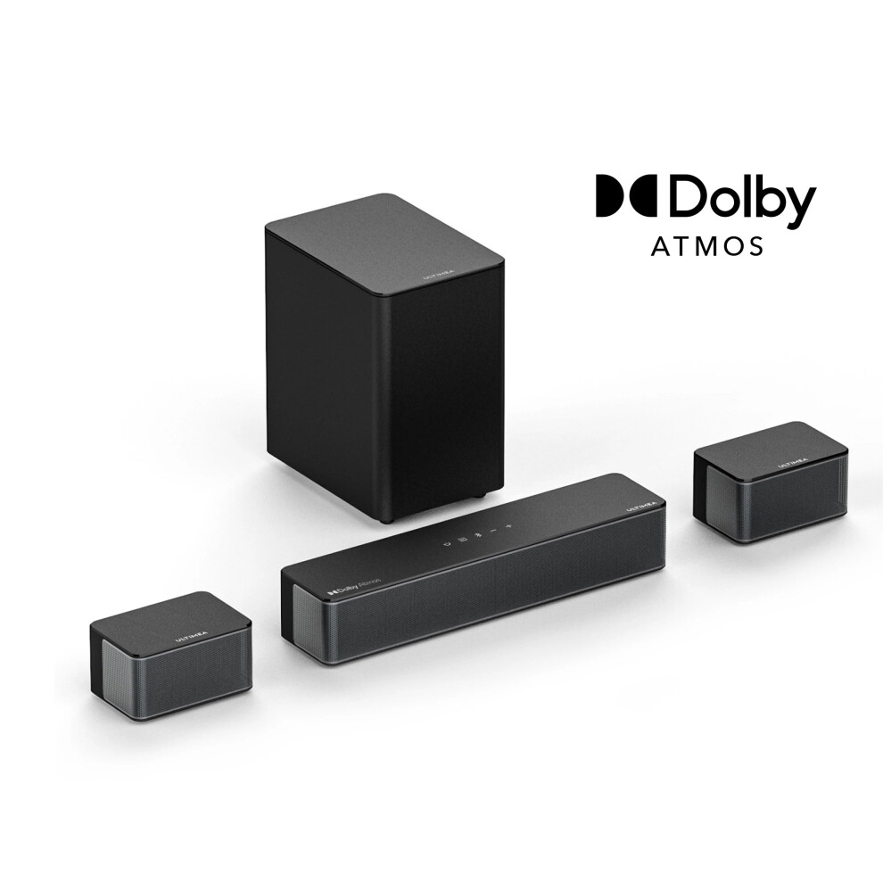 Ultimea 5.1 Soundbar With Dolby Atmos - 3D Surround Sound For Tv, Wireless Subwoofer, Deep Bass Home Theater Speakers 313107756740