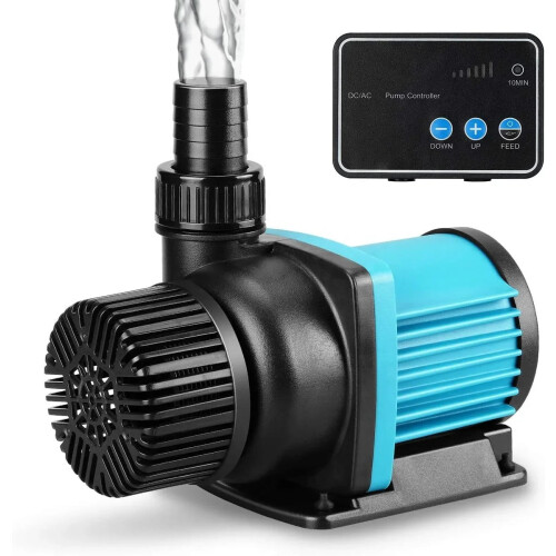 High-Performance 3170 GPH Submersible Aquarium Water Pump with 24V DC Controller