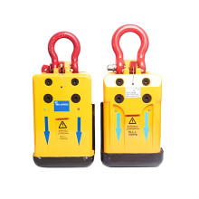 Heavy-Duty 1000kg Stone Slab Lifter Clamp for Granite & Marble with Black Rubber Padding