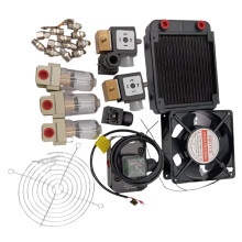 Comprehensive 4-in-1 Injector Flowmeter Kit with Solenoid Valve, Radiator, and Filter Tester for Common Rail Test Bench