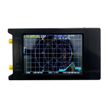 Litevna 64: Advanced 50kHz-6.3GHz Touchscreen Vector Network Analyzer - Enhanced NanoVNA 1 Update for HF/UHF Antenna Analysis