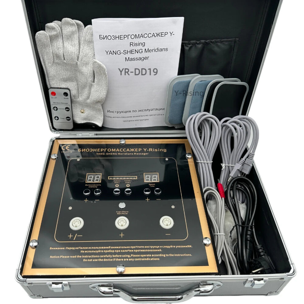 Russian Bioenergy DDS Pulse Massager: Electrolyte Regulation & Meridian Therapy for Detoxification