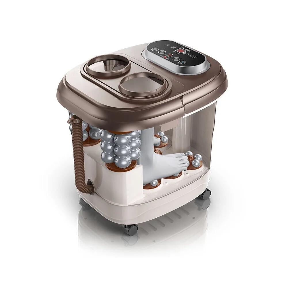 Deluxe Electric Foot Spa Massager with Heating, Kneading, and Digital Temperature Control for Ultimate Relaxation and Stress Relief