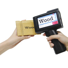 M10 Handheld Inkjet Printer with 4.3 Touchscreen - Intelligent Barcode, Logo, Date, and QR Code Printing with Fast-Drying Ink Cartridge