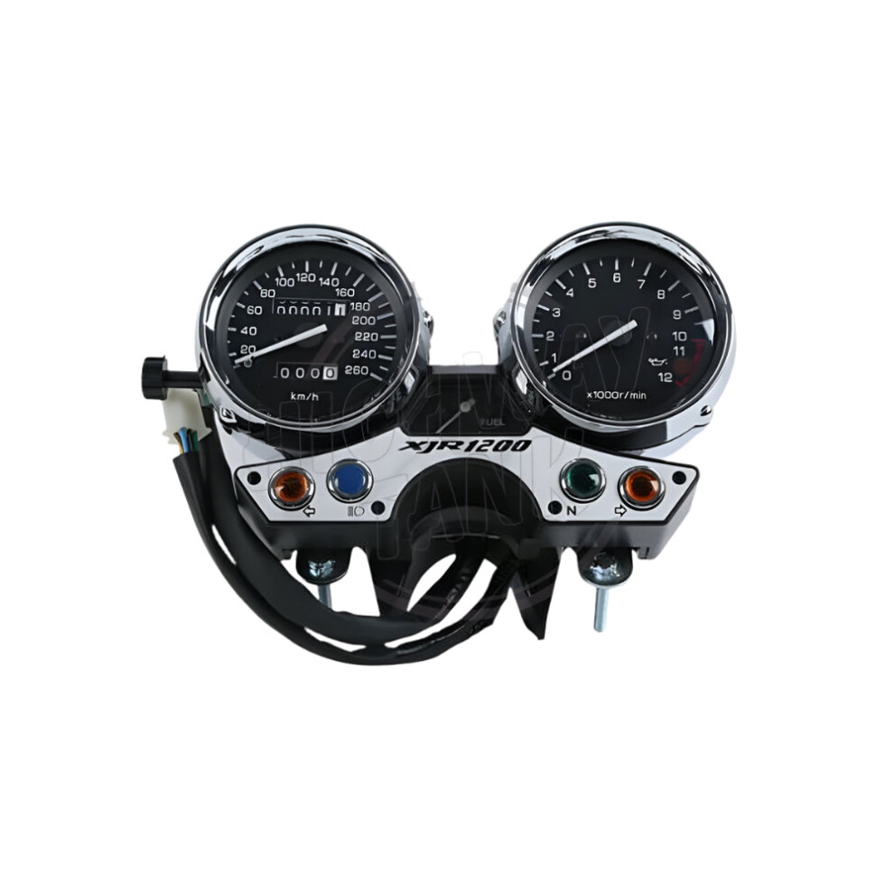Motorcycle Speedometer & Tachometer Gauge Set For Yamaha Xjr1200 (1993-1998) - Durable Mileage Meter Case 313112973989