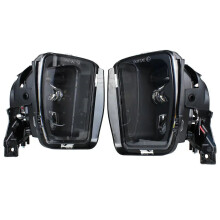Black & Silver LED Fog Lights for Dodge Ram 1500 (2013-2018) - Easy Plug & Play Installation