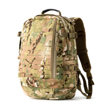 Military Medium Assault Pack ILBE Army Tactical Rucksack - 30L Capacity Multicam for Outdoor Adventures and Travel