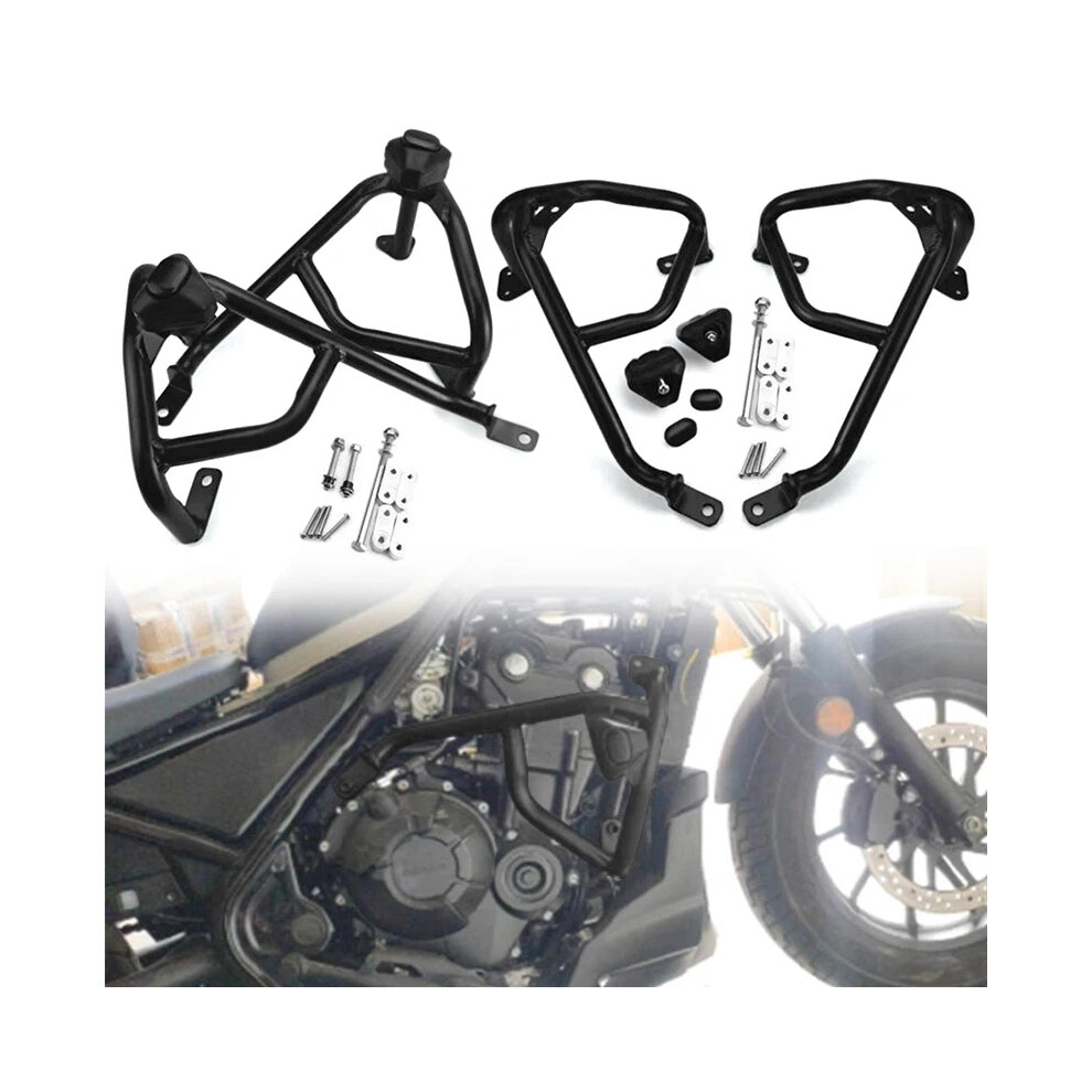Honda Rebel Cmx300/Cmx500 2017-2022 Highway Crash Bar Engine Guard & Frame Protection Bumper 313017583597
