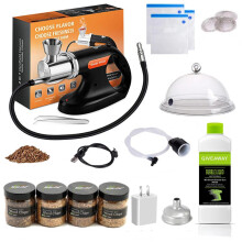 Portable Handheld Cold Smoking Gun with Woodchips for Sous Vide, Food, Drink, and Cocktail Infusion