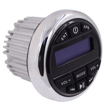Marine Radio Waterproof Boat Stereo with DAB AM/FM Receiver, Bluetooth, and MP3 Player for Yacht and Jetski