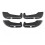 Benz A/C/S Class & GLC/GLA/GLB/GLE/GLS Carbon Fiber Pattern Door Kick Pads - 4pcs Full Coverage Protector 1