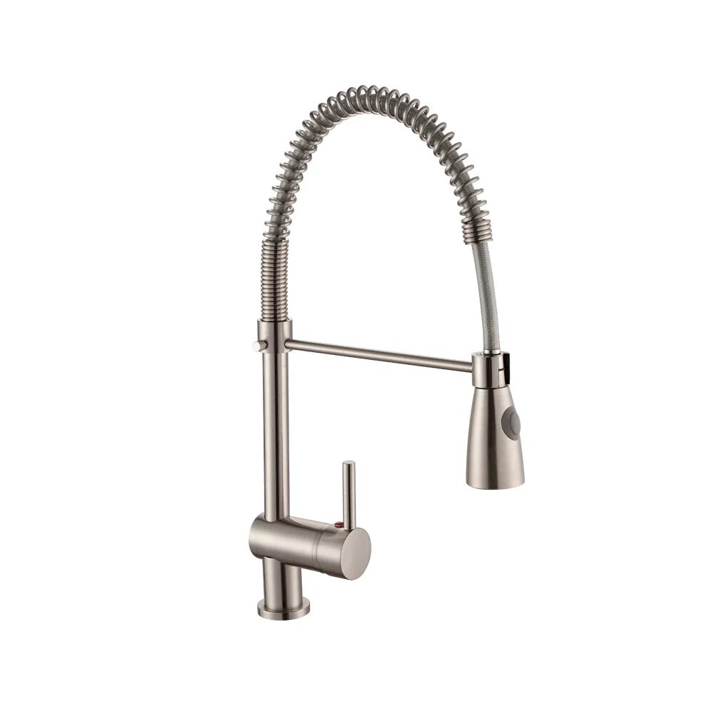 Brass Single Lever Flexible Spring Pull-Out Pull-Down Spray Kitchen Faucet 711181728200