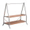 Compact Folding 2-Layer Outdoor Camping Storage Rack and Table 1