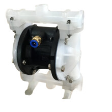 VKM Engineering Plastics Pneumatic Diaphragm Pump - Corrosion Resistant, Acid-Proof QBY Series (15, 25, 40, 50)