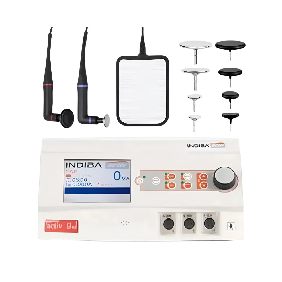 Indiba CET RET Smart Diathermy Machine - 448kHz Tecar Therapy for Physiotherapy & Body Shaping
