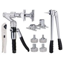 Premium Hydraulic PEX Pipe Crimping & Pressing Tool Set, 16-32mm Range