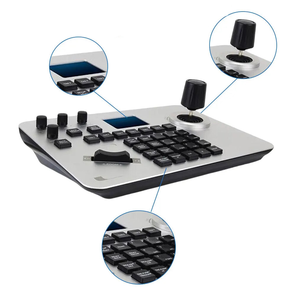Advanced Ptz Joystick Camera Controller For Broadcast & Video Conferencing - Serial Rs422/Rs232 & Ip Compatibility 726084584525