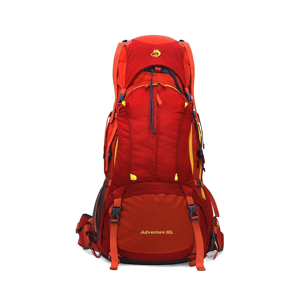 Jungle King CY1603 80L Professional Outdoor Camping & Hiking Backpack - Heavy-Duty Mountaineering & Trekking Bag-image-OPC-PMGJKMV-NEW