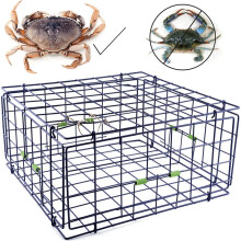 Danielson 24 Deluxe Foldable Pacific Crab Trap - Vinyl Coated Steel Wire for Easy Storage, I for Pacific Northwest