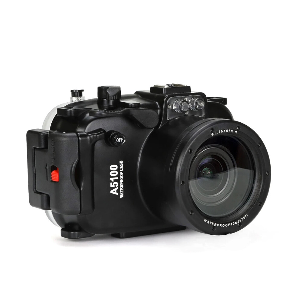 Waterproof Underwater Camera Housing For Sony A5000/A5100 With 16-50Mm Lens - 40M/130Ft Depth Protection 744759806710