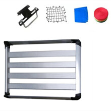 Durable Universal Rooftop Cargo Carrier - 100x90 cm Roof Rack Basket for SUVs & Trucks - I for Long Trips & Travel