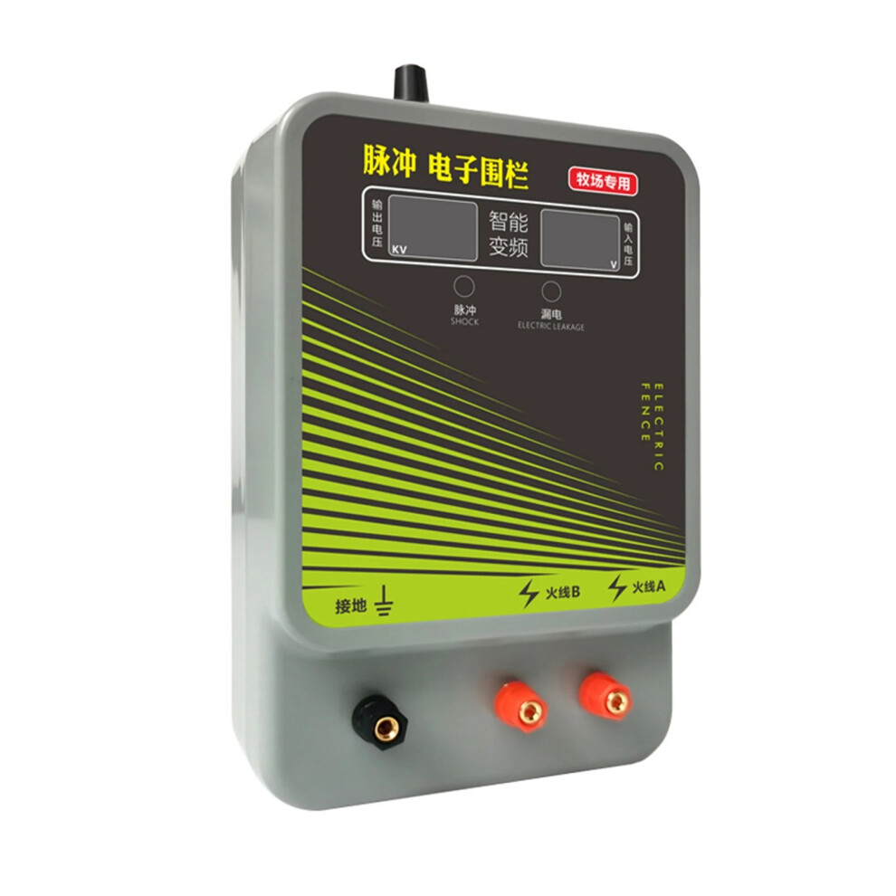 High Voltage 10Km Electric Fence Pulse Controller For Farm Animals & Livestock 313032288248