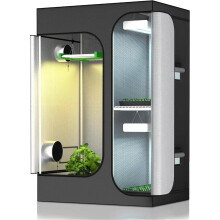 Reflecterende Mylar Canvas kweektent voor optimale plantenvoortplanting en groei