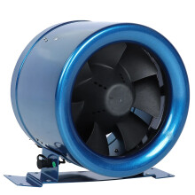10-Inch Adjustable Speed Controller Duct Fan for Hotels - 150W, 3200 RPM, 1065 CFM, 1808 m³/h, AC 220V, EC Motor