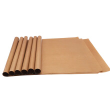 50-Pack Nonstick PTFE-Coated Fiberglass Heat Press Sheets - 27x38 cm, 5 Mil Thickness for Heat Transfer Printing