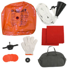 Heavy-Duty 3 Ton & 4 Ton Dual-Purpose Exhaust & Inflatable Air Jack with Pump
