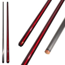 Deluxe Carbon Fiber Pool Cue Set - Sleek 1/2 Split Design for All Occasions