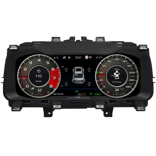 Digital Virtual Cockpit Speedometer for VW Passat, Golf, Tiguan, Scirocco, Jetta & T6 Dashboard
