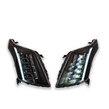 Cadillac SRX 2010-2015 LED Projector Headlights with Daytime Running Lights - Automotive Accessories