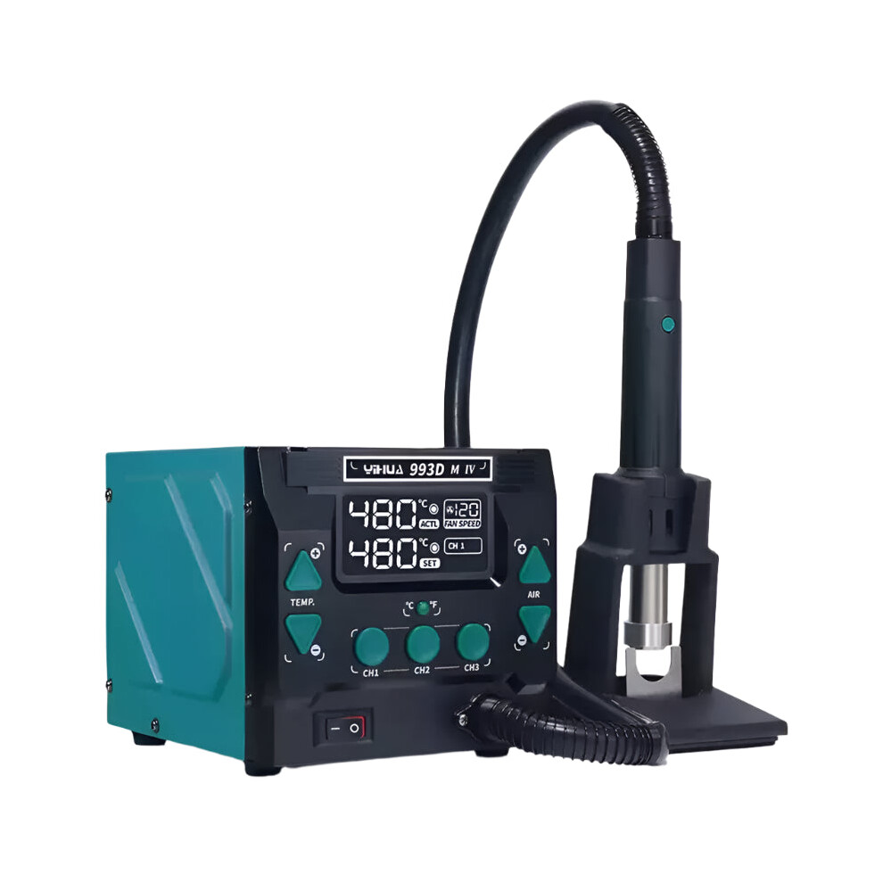 Yihua 993Dm-Iv 1000W Hot Air Desoldering Station With Microcomputer Temperature Control For Bga Rework And Welding Repair Tools 313113127176