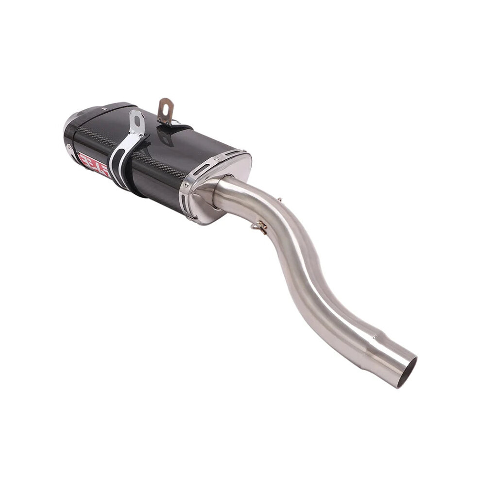 Carbon Fiber Slip-On Exhaust System For Triumph Daytona 675 (2006-2012) With Middle Link Pipe 7445025674622