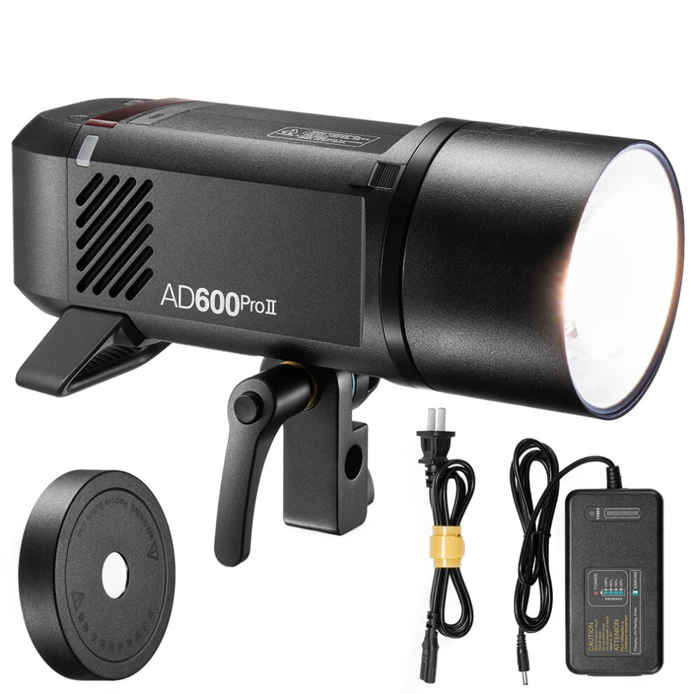 Godox Ad600pro Ii 600W Outdoor Flash With Ttl & Hss, Built-In Li-Ion Battery, 2.4G Wireless X System Strobe For Cameras Light 7445045061068