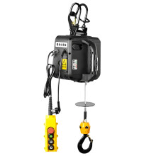 Compact 220V Electric Hoist with Wireless Remote Control for Home Use - I for Portable Air Conditioning and Small Crane Applications